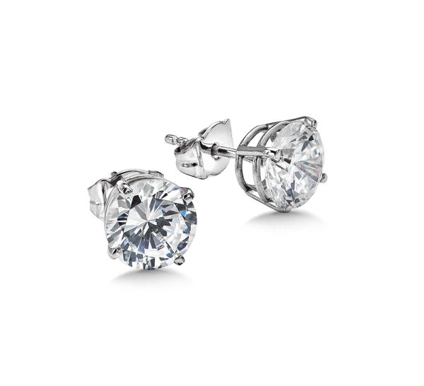 lab grown diamond earring