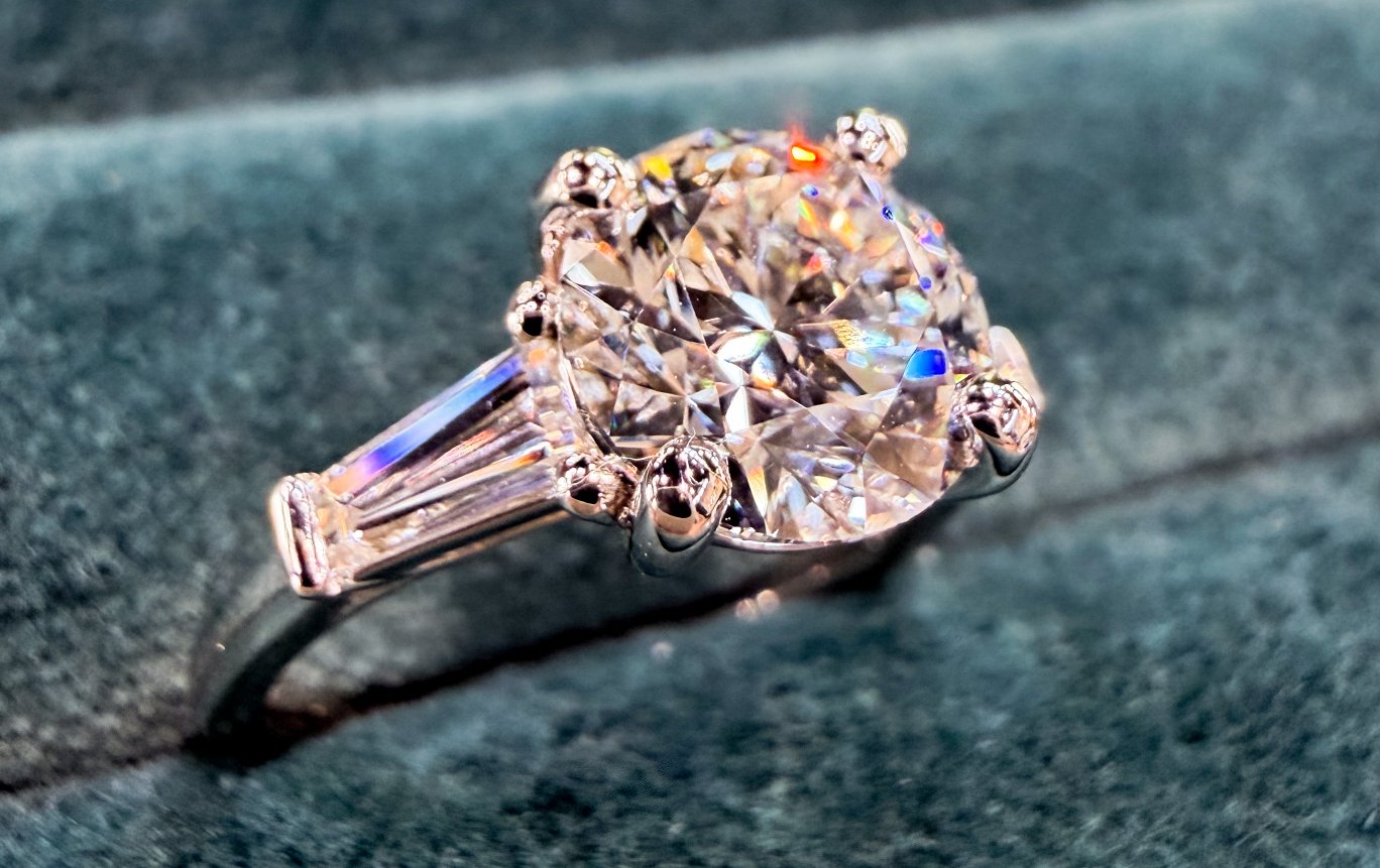 Ring on display