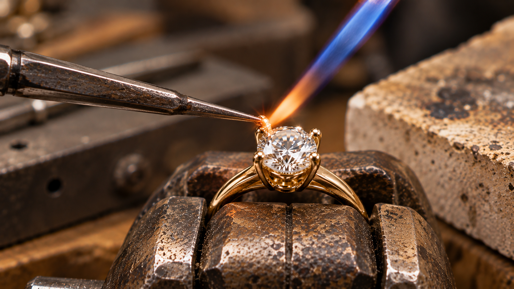 Prong repair metal