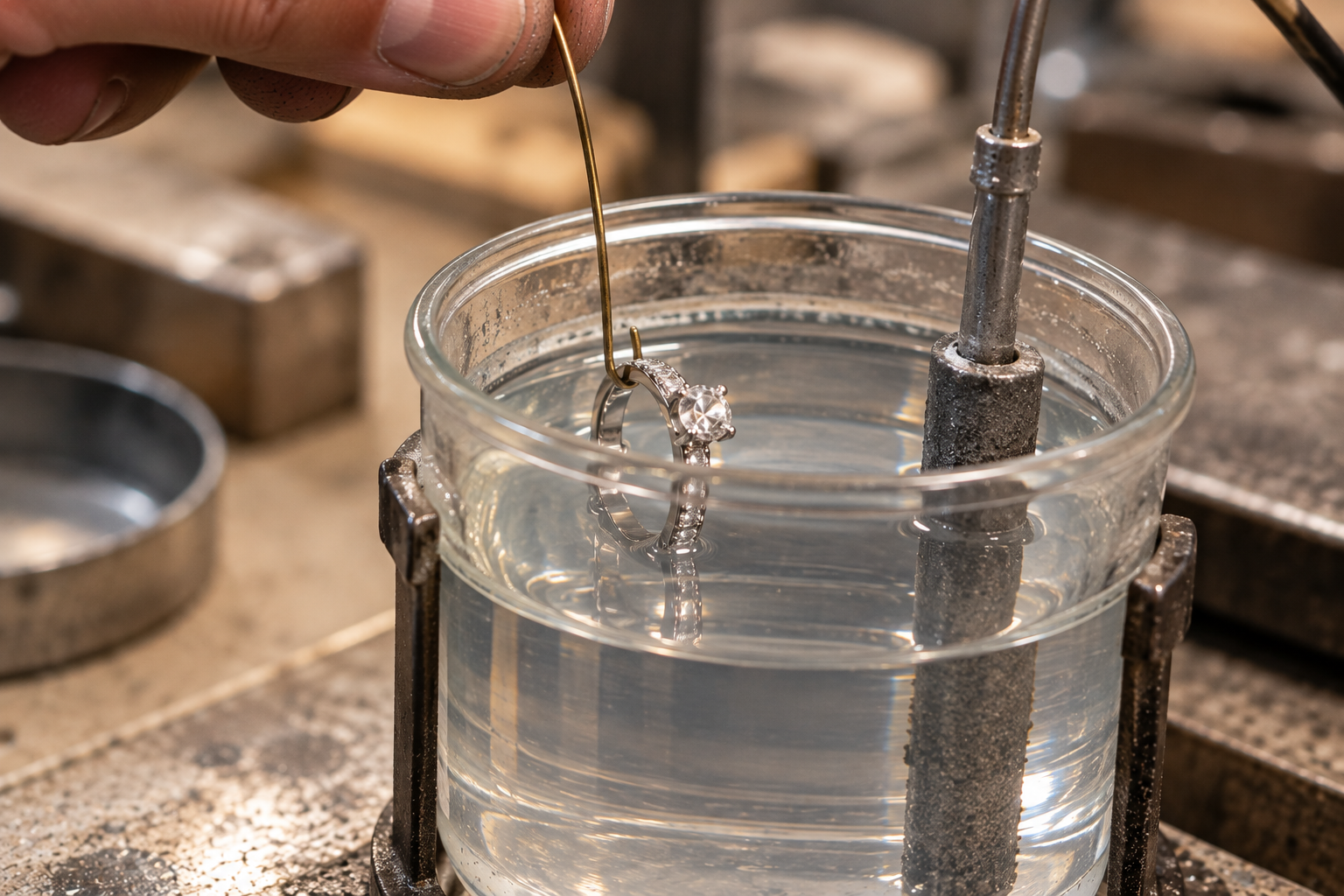 Polishing jewelry