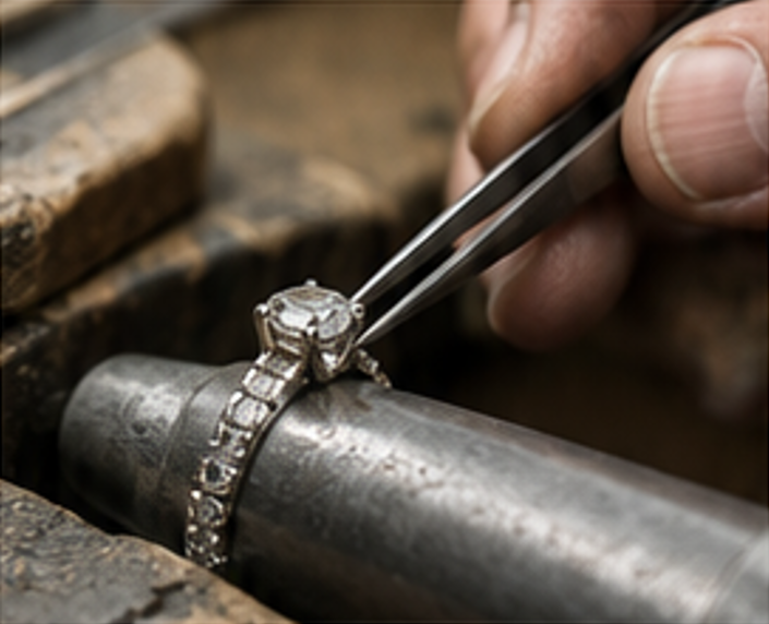 Working on ring